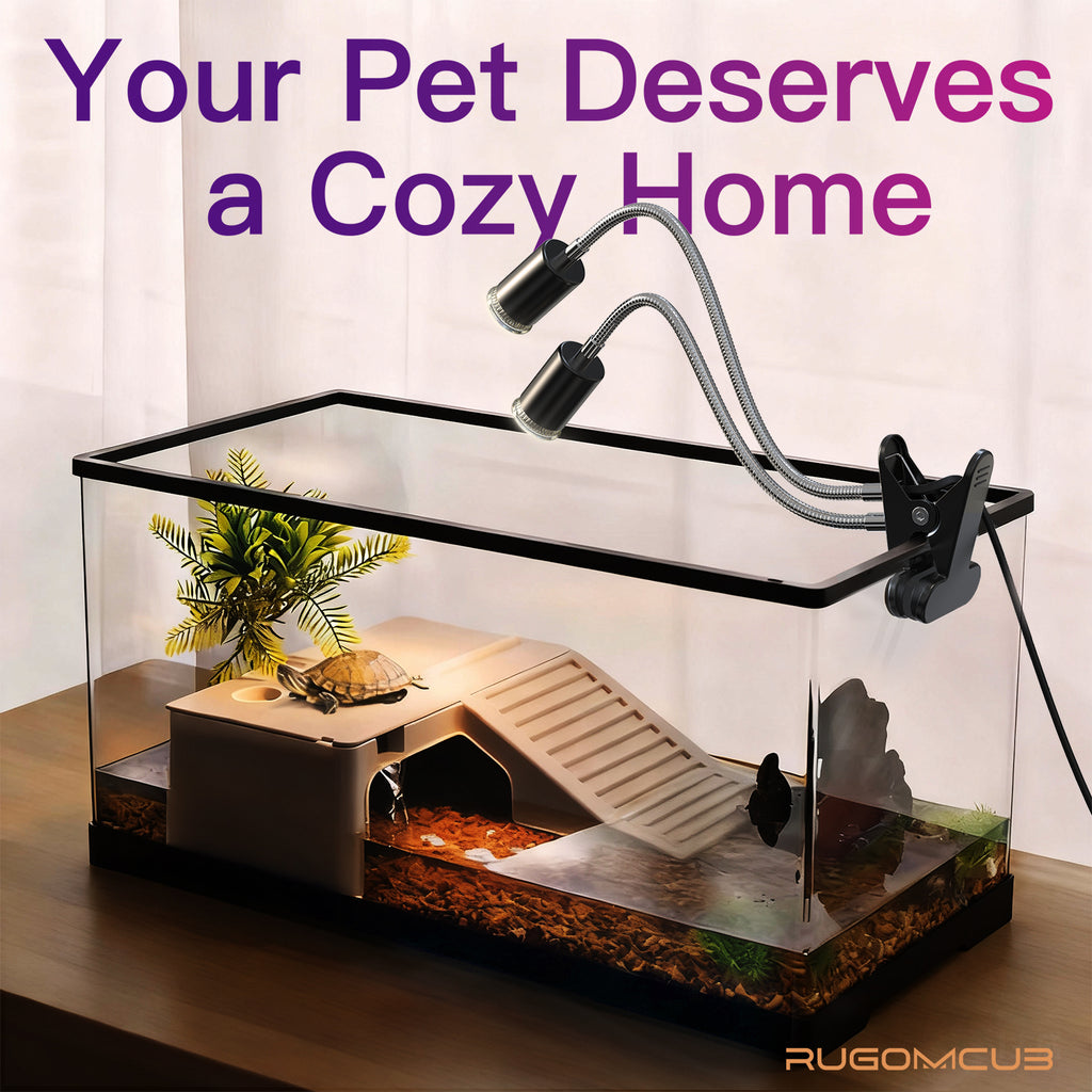 RUGOMCUB Reptile Heat Lamp