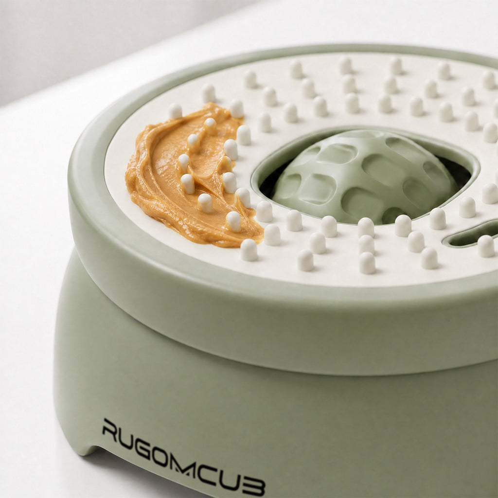 RUGOMCUB Pet Feeding Bowl for Dogs and Cats