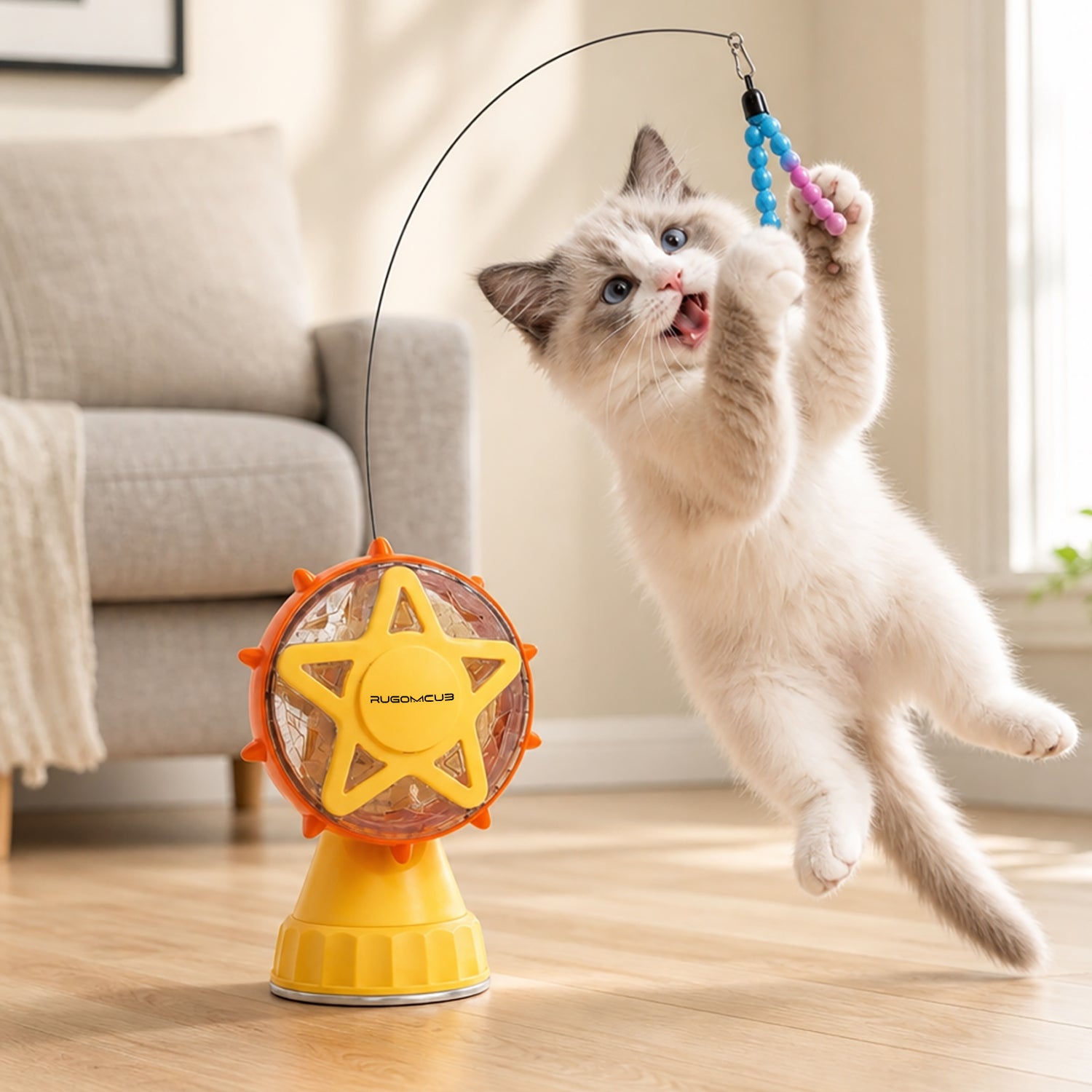 Ferris Wheel Interactive Cat Toy
