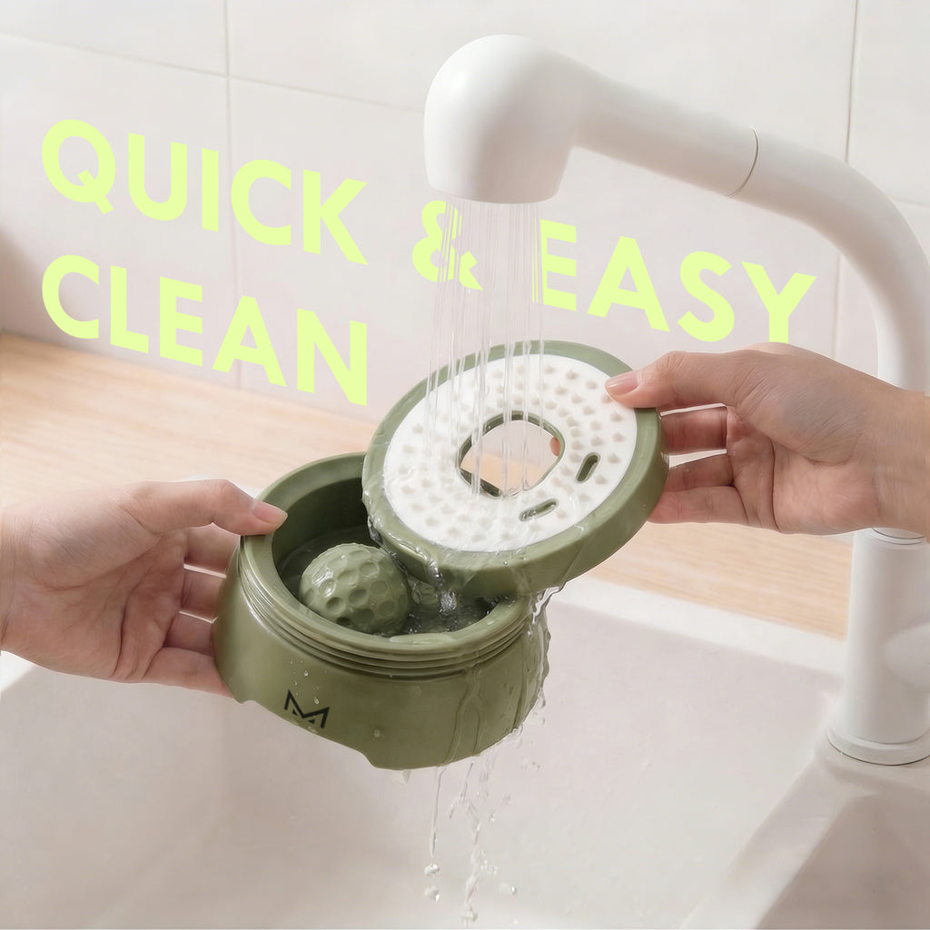 RUGOMCUB Pet Feeding Bowl for Dogs and Cats