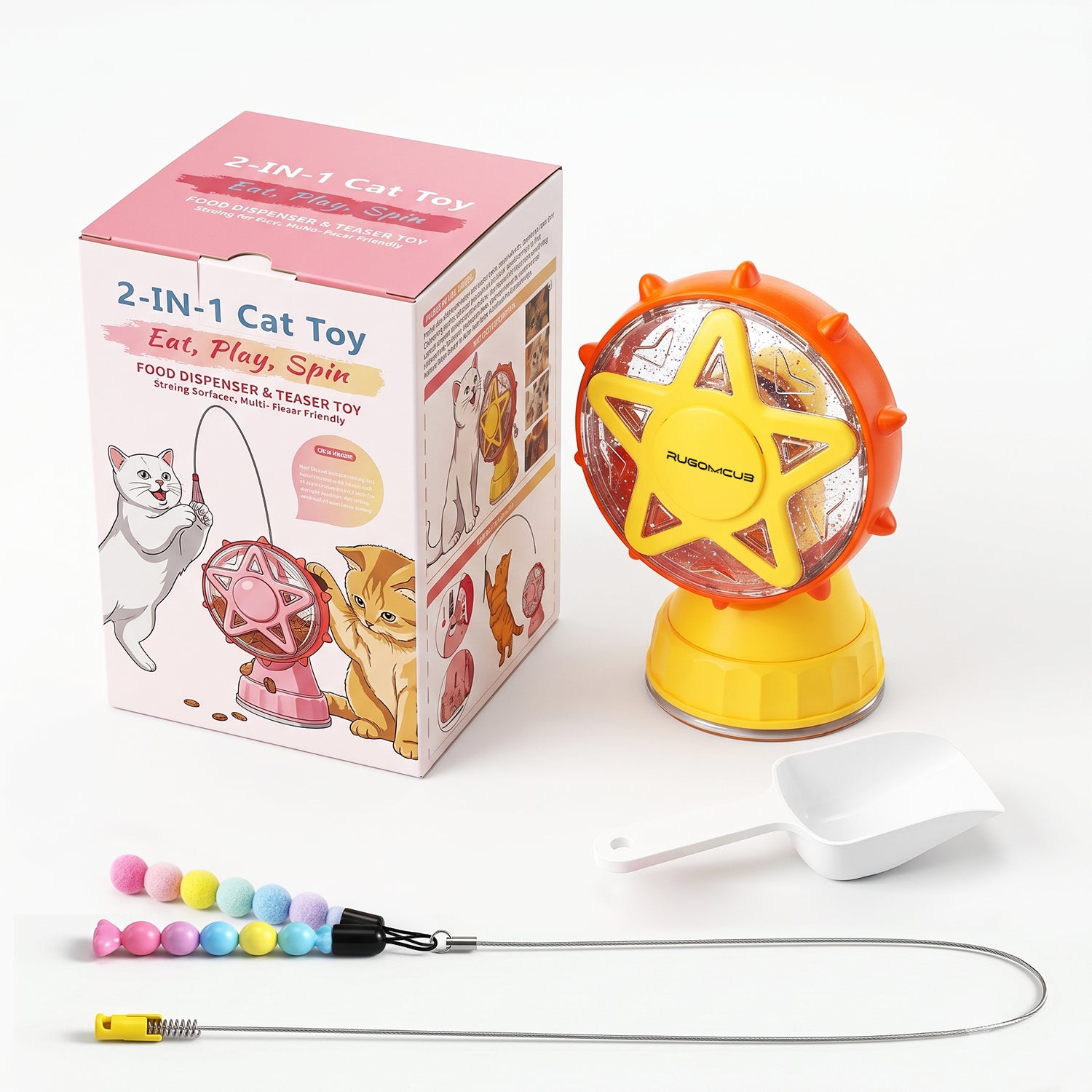 Ferris Wheel Interactive Cat Toy
