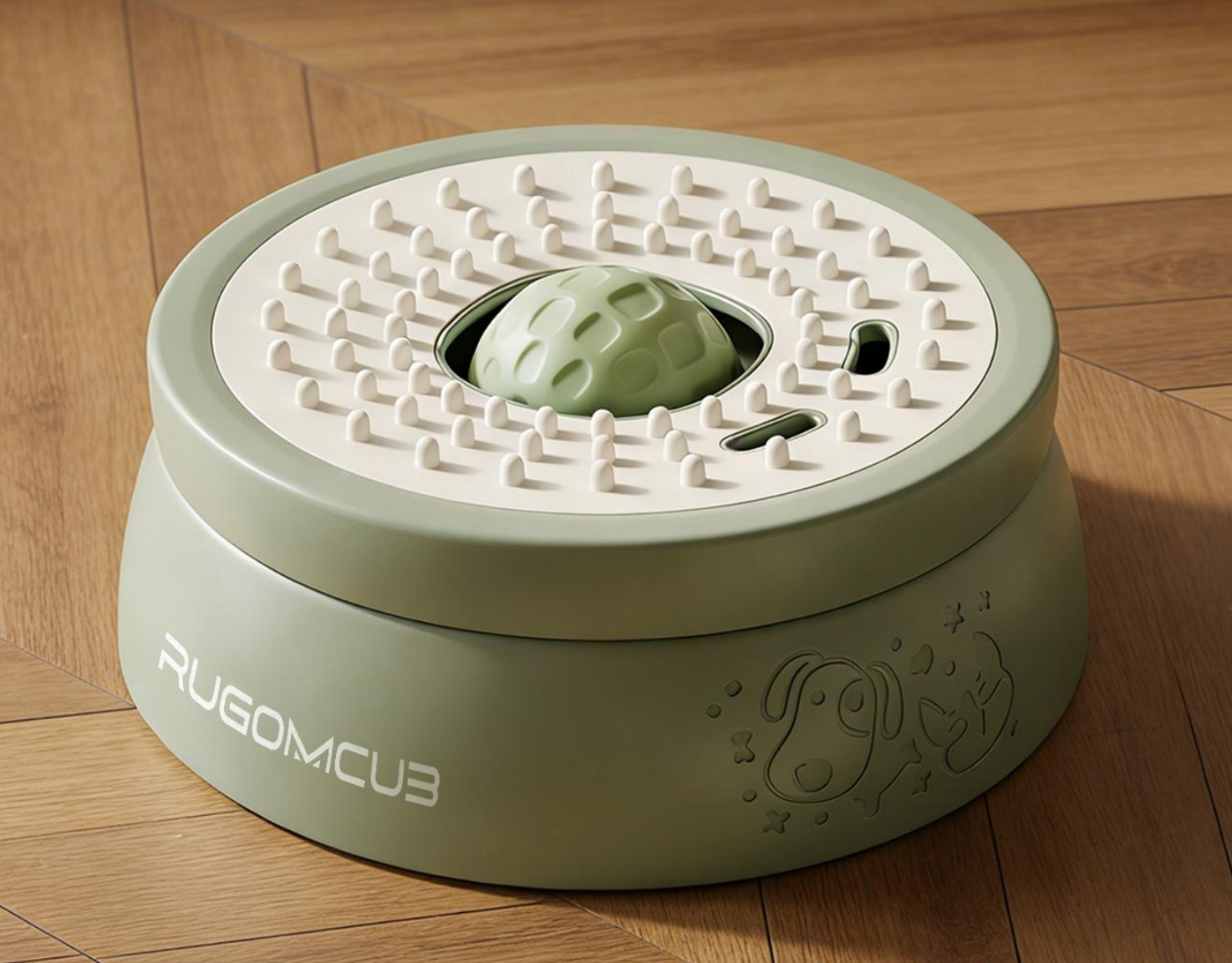 RUGOMCUB Pet Feeding Bowl for Dogs and Cats